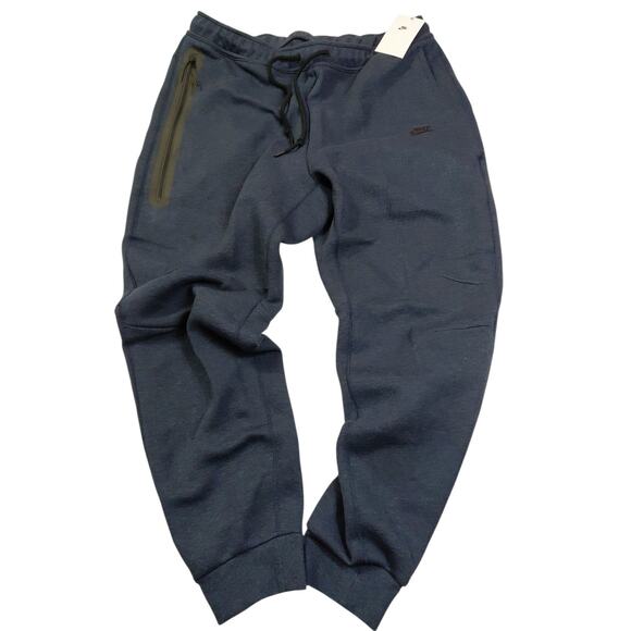 Nike Sportswear Tech Fleece Joggers FB8002-473 Dark Obsidian Men’s Size XL - Picture 4 of 10
